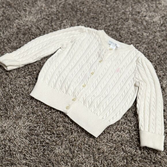 Baby Girl Ralph Lauren 18 Months Knitted Cardigan - Picture 2 of 3